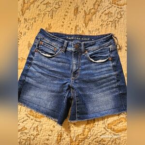 American Eagle  Midi denim shorts